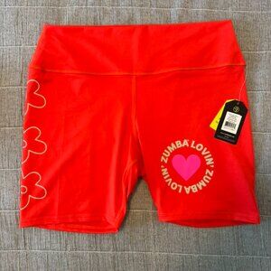 Zumba Lovin' High Biker Shorts XXL